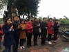 Chăm sóc, dâng hương mộ cụ Chu Mạnh Trinh nhân dịp Tết Bính Thân 2016.