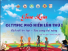 NHẬT KÝ MỘT NGÀY "MANG CHUÔNG ĐI ĐÁNH XỨ NGƯỜI" CỦA HOC SINH TRƯỜNG CHU TẠI OLYMPIC PHỐ HIẾN