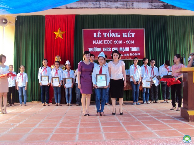 Em Đào Ngọc Hải nhậ giải